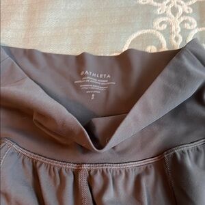 Athleta Charcoal Gray Salutation joggers. NWOT